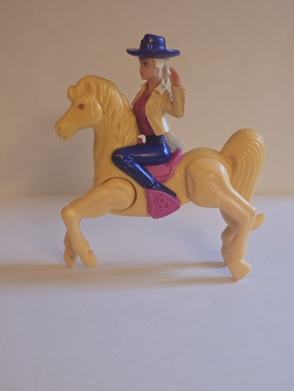 McDonalds "Cool Country" Barbie Riding Horse Mattel 1994 Happy Meal Toy